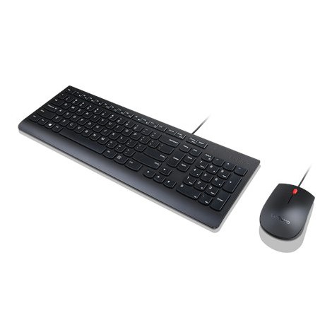 Lenovo | Black | Essential | Essential Wired Keyboard and Mouse Combo - Russian | Keyboard and Mouse Set | Wired | RU | Black - 3
